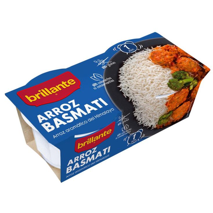 ARROZ BASMATI BRILLANTE P2 250G