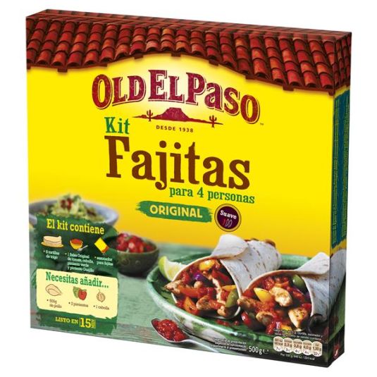 FAJITA KIT OLD PASO 505G