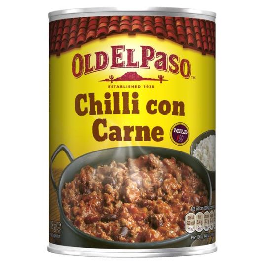 CHILI CARNE OLD PASO 418G