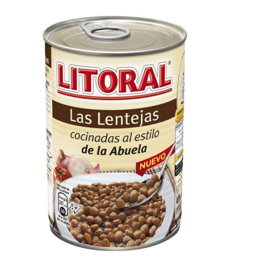 LENTEJAS DE LA ABUELA LITORAL 440GR