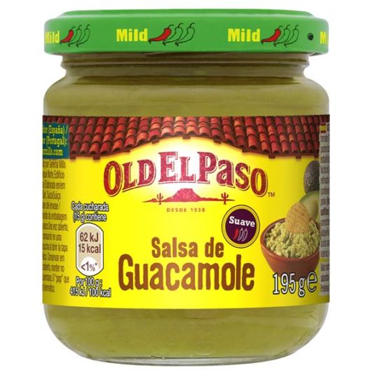 SALSA GUACAMOLE OLD PASO 190GR