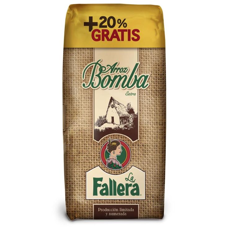 ARROZ BOMBA LA FALLERA 1KG