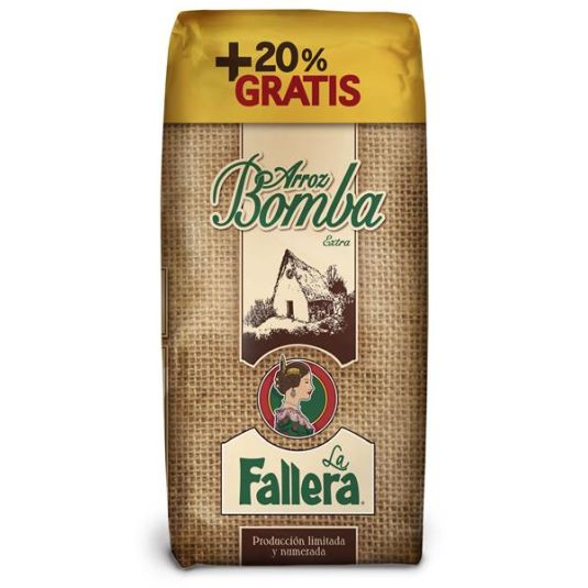 ARROZ BOMBA LA FALLERA 1KG