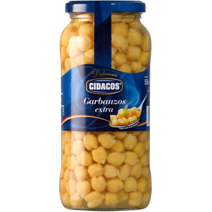 GARBANZO TARRO CIDACOS 570G