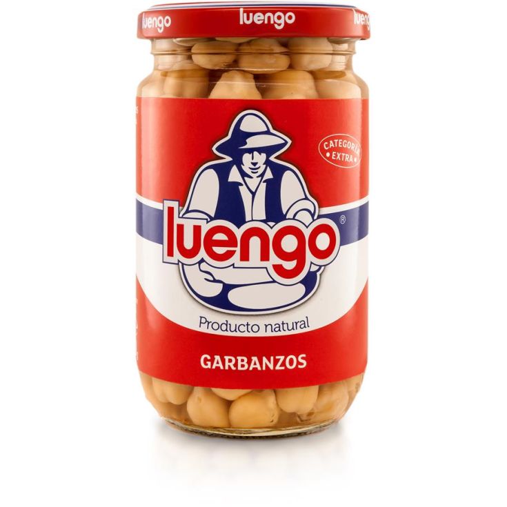 GARBANZ.COCIDO LUENGO CRIS.300G