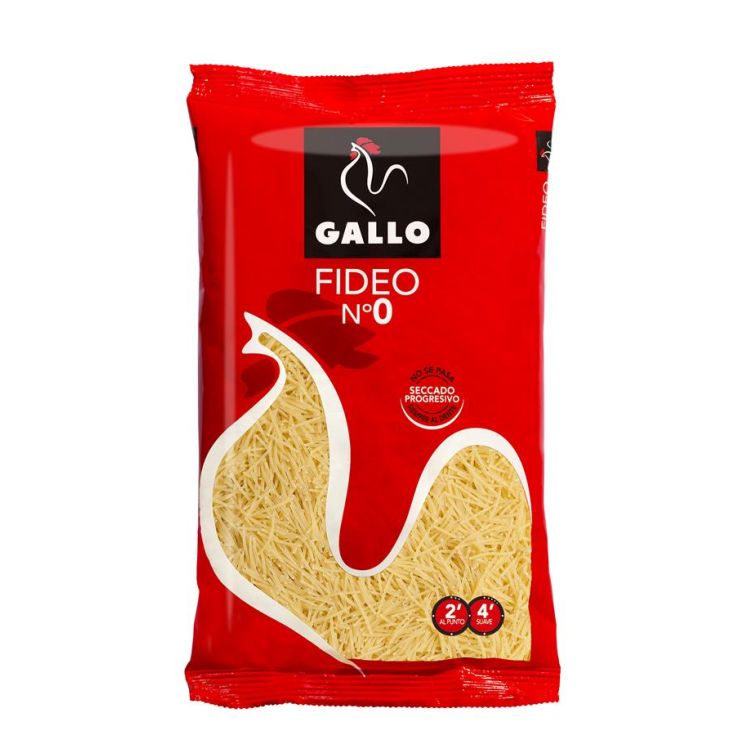 FIDEO Nº0 GALLO 250GR