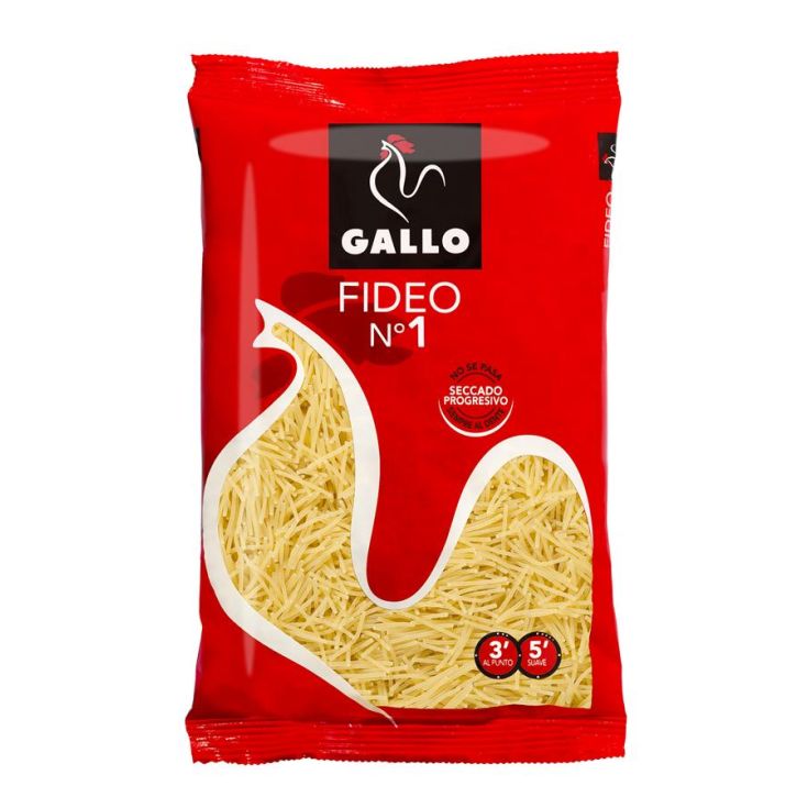 FIDEO Nº1 GALLO 250GR