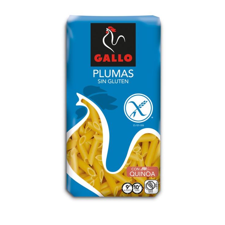 MACARRONES SIN GLUTEN GALLO 500G