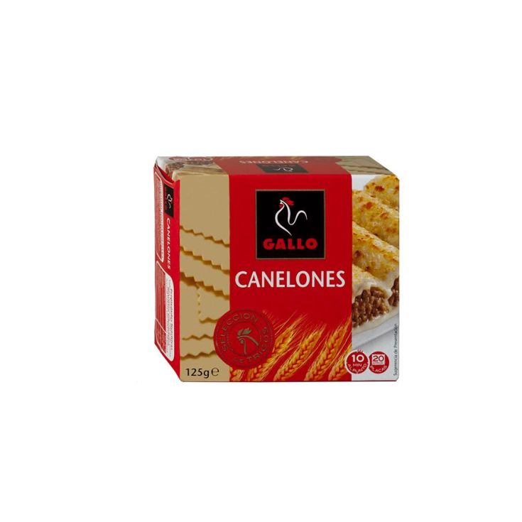 LAMINAS CANELONES GALLO 125GR