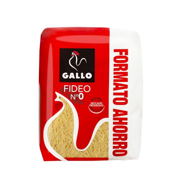 FIDEO 0 GALLO BOLSA 750GRS