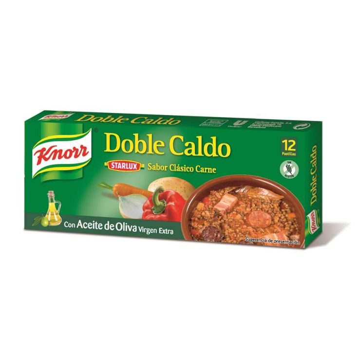 CALDO CARNE KNORR 12PAS.120GR