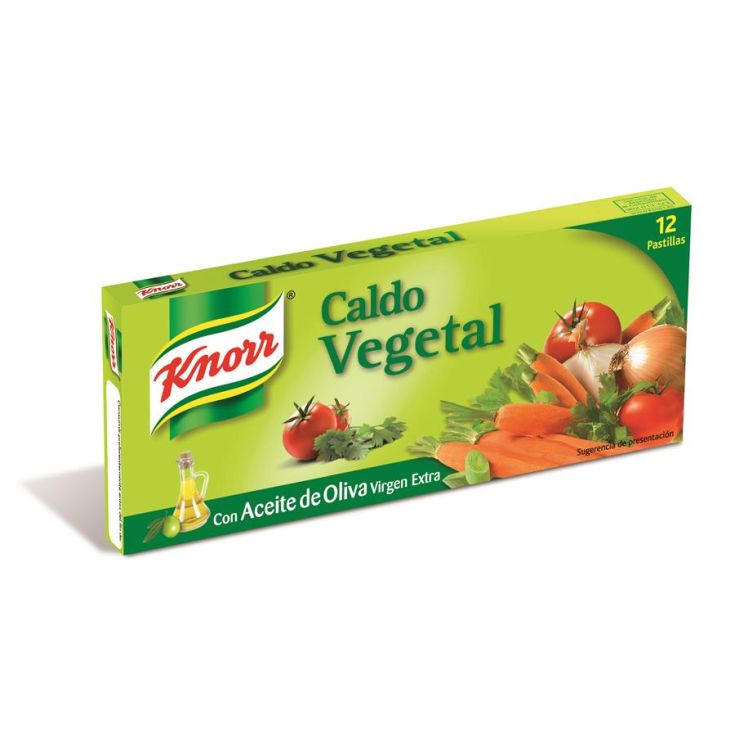 CALDO VEGETAL KNORR SUAVE 12