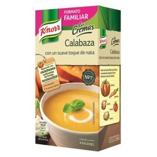 CREMA FINA DE CALABAZA KNORR 1L