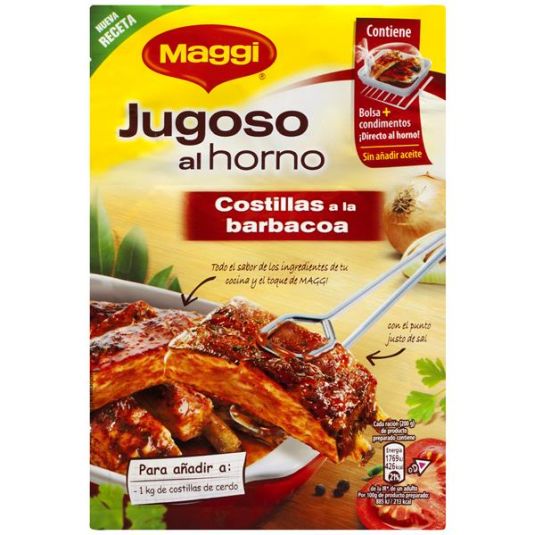 JUGOSO HORNO BARBACOA MAGGI