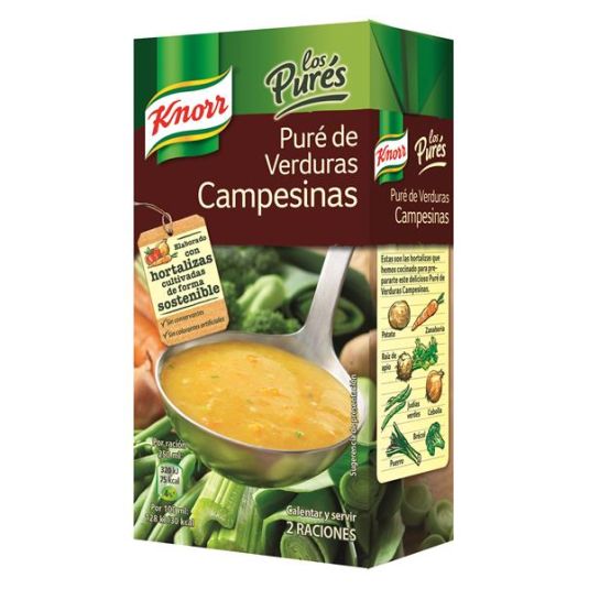 PURE VERDURAS CAMPESINAS 500ML KNORR