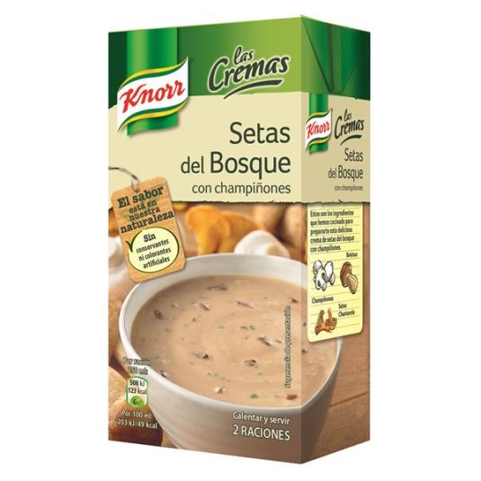 CREMA LIQ.SETAS DEL BOSQUE 500ML KNORR