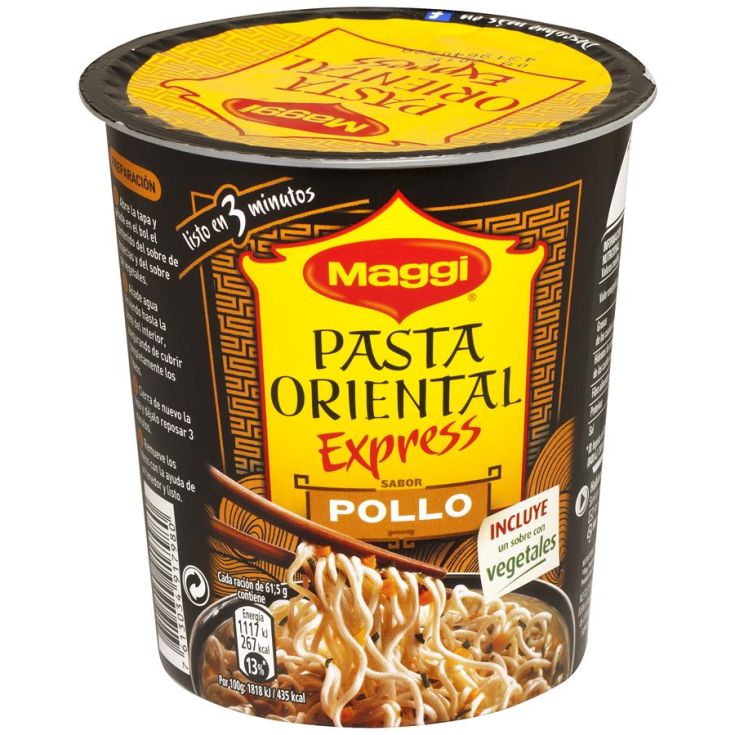 PASTA ORIENTAL POLLO CUP 61.5G MAGGI