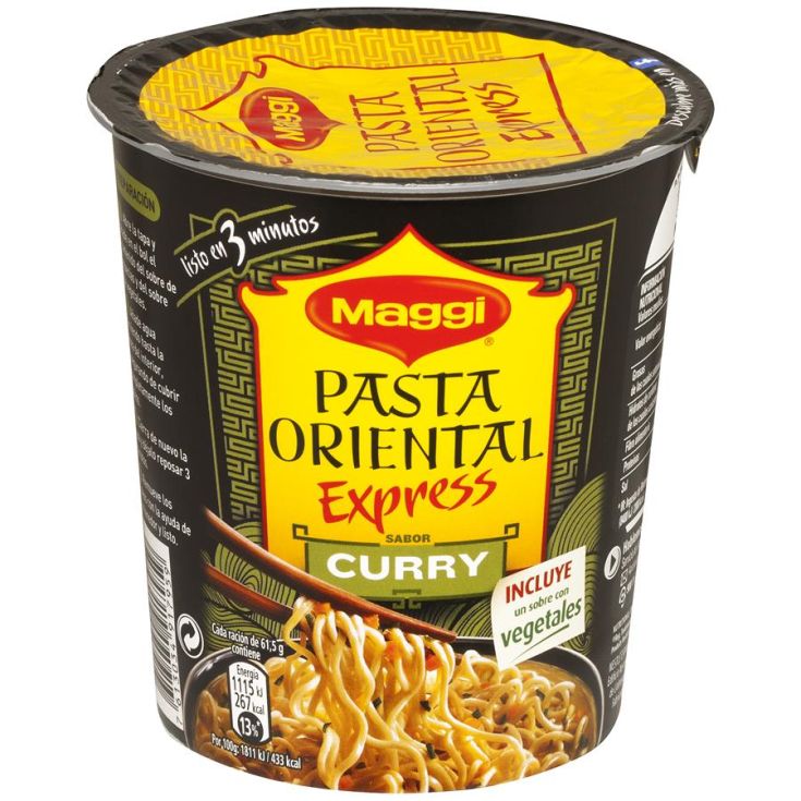 PASTA ORI. CURRY CUP MAGGI 61,5G