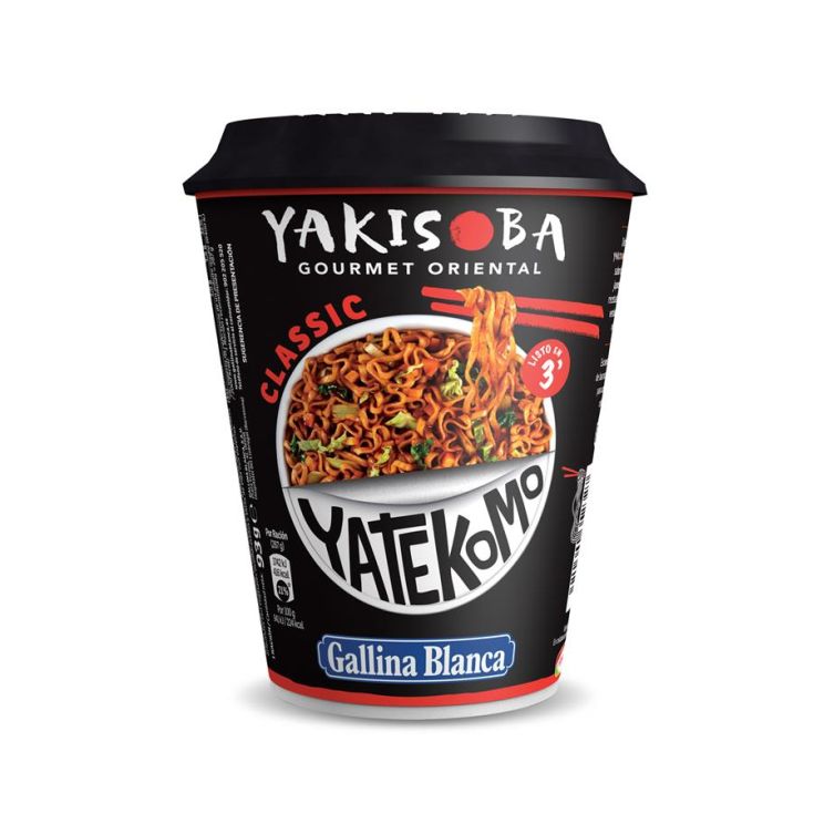 YATEKOMO YAKISOBA VASO CLASSIC 93G.