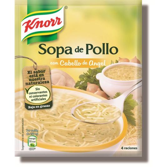 SOPA CABELLO ANGEL KNORR 71G.