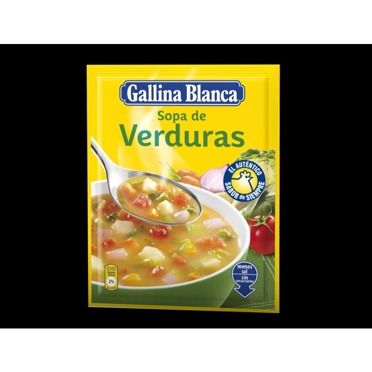 SOPA DE VERDURAS  G.B. 56 G.