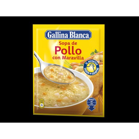 SOPA DE POLLO C/MARAVILLA G.B. 90 G.