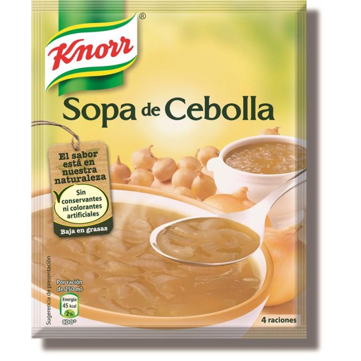 SOPA CEBOLLA KNORR 50G.