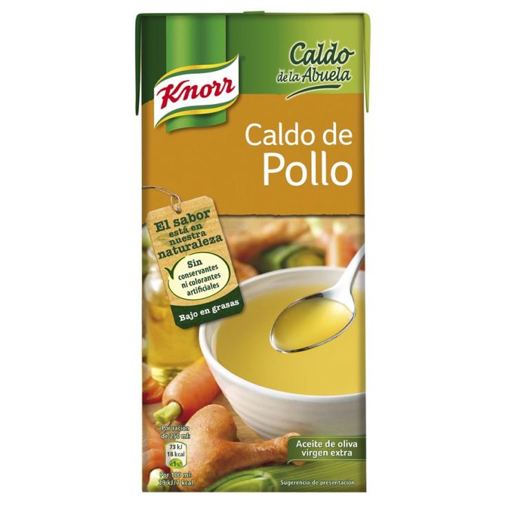 CALDO ABUELA DE POLLO KNORR 1L.