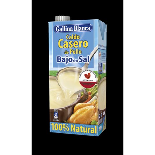 CALDO POLLO B/SAL 100%NATG.BLA 1L