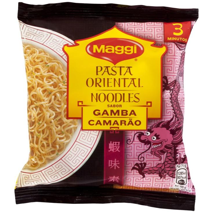 PASTA ORIENTAL GAMBA MAGGI 71GRS