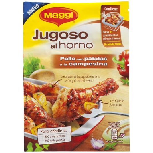 JUGOSO HORN POLLO PATAT CAMP 30 G