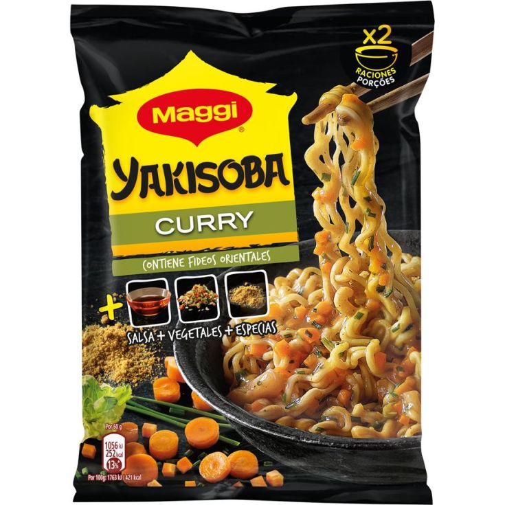 PASTA YAKISOBA CURRY MAGGI 120G