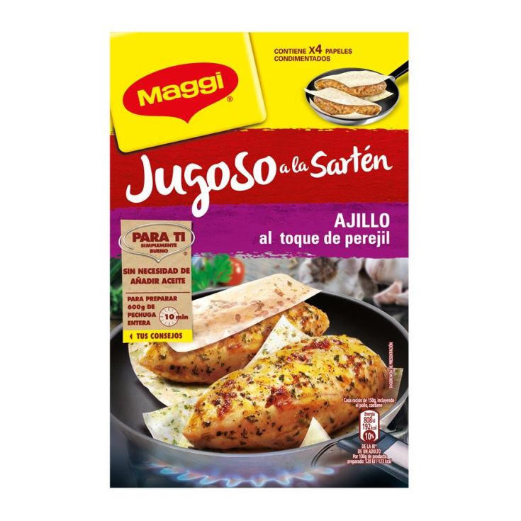 JUGOSO SARTEN AJILLO MAGGI