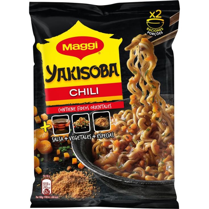 PASTA YAKISOBA CHILI MAGGI 120G