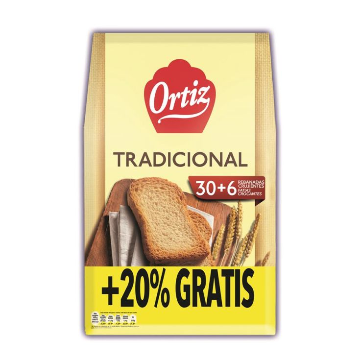 PAN TOSTADO ORTIZ 28 REB.265GR