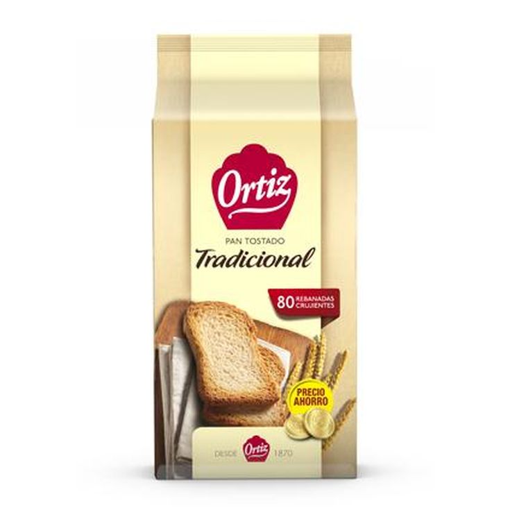 PAN TOST.TRADICIONAL ORTIZ 80R