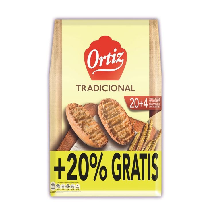 PANECILLOS TOSTADO ORTIZ 225GR