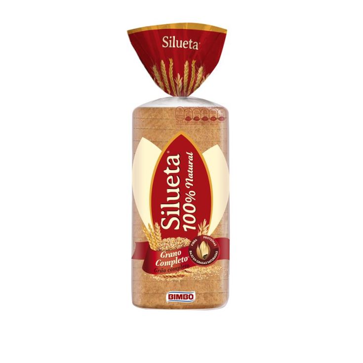 PAN SILUETA NATURAL 100% 450G