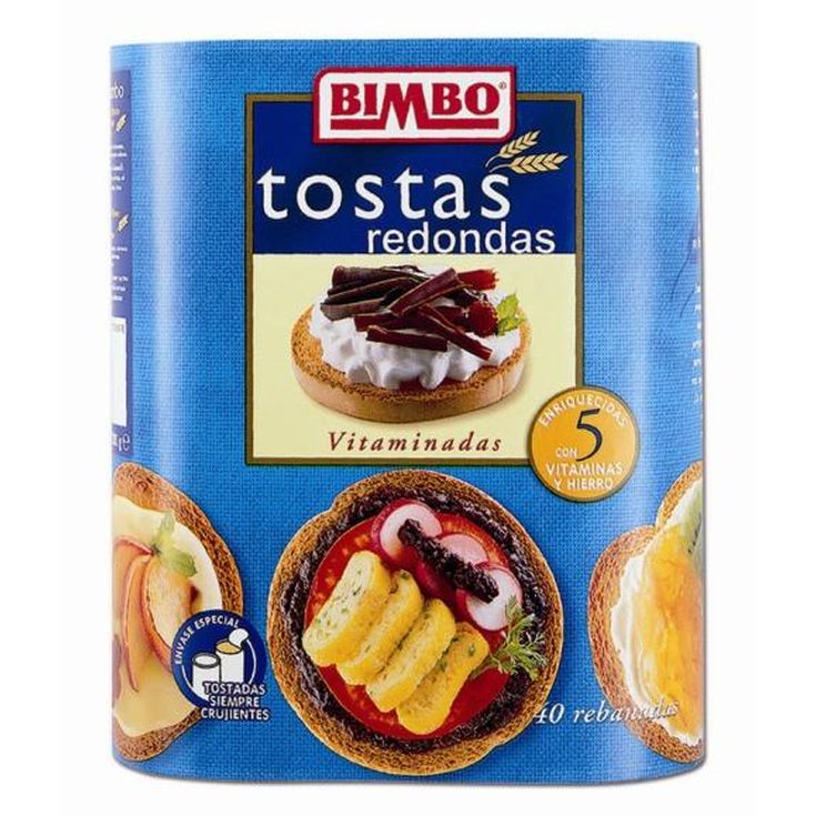 TOSTAS RED.VITAMINA.BIMBO 300GR