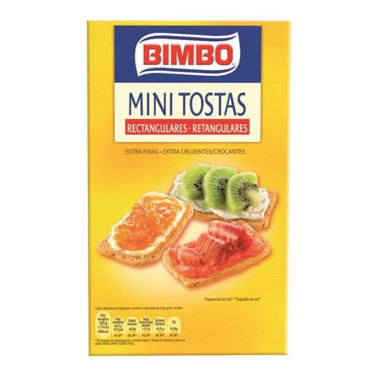 MINI TOSTAS NORMAL BIMBO 100GR