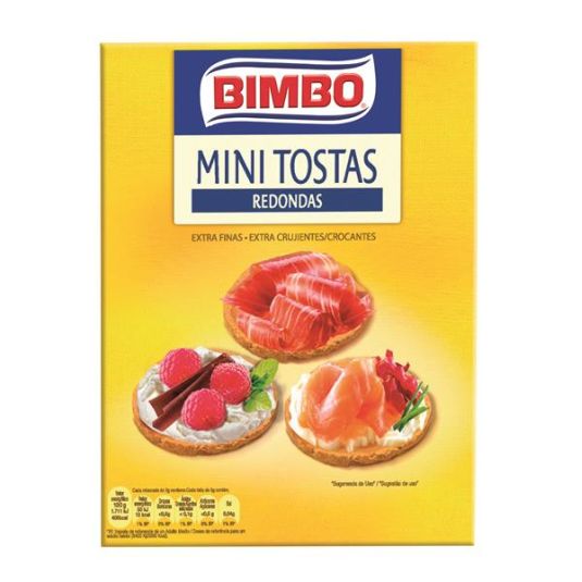 MINI TORRADES RODONES BIMBO 100GR