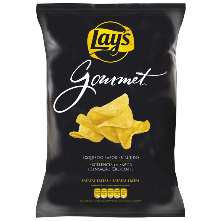 PATATAS FRIT.LAYS GOURMET 190GR