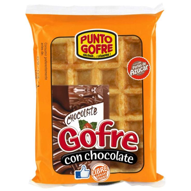 GOFRES CHOCOLATE PUNTO G. 140G.