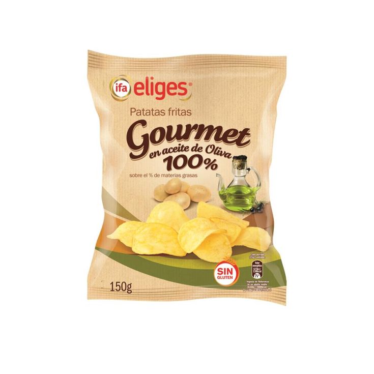 PATATAS FRITA GOURMET OLIV IFA 150GR