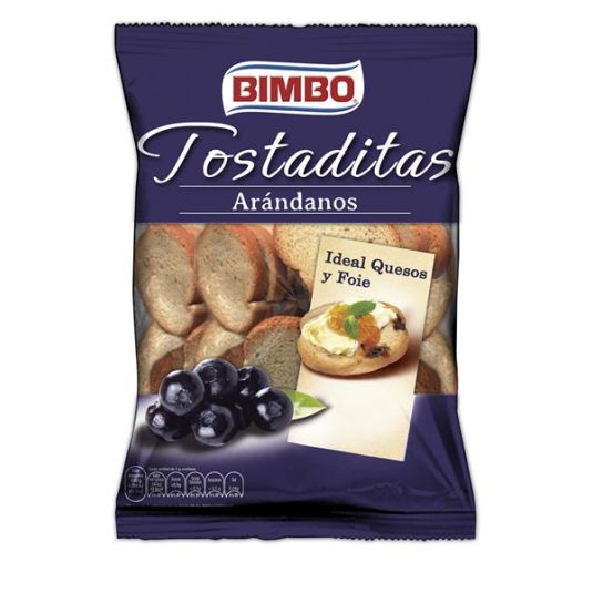 MINI TOSTAS ARANDANOS BIMBO