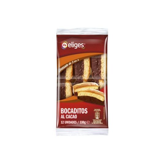 BIZCOCHITO CACAO 330G IFA 12UN