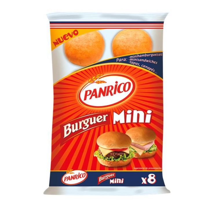 PAN MINI BURGUER PANRICO.
