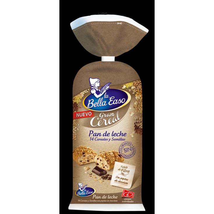 PAN  LECHE GRAN CEREAL BELLA EASO