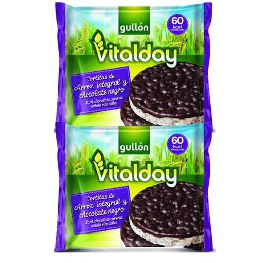 TORTITAS ARROZ INT.CHOCO VITAL.GULL. 105