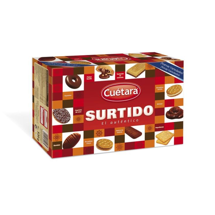 GALLETAS SURTIDO CUETARA 520G